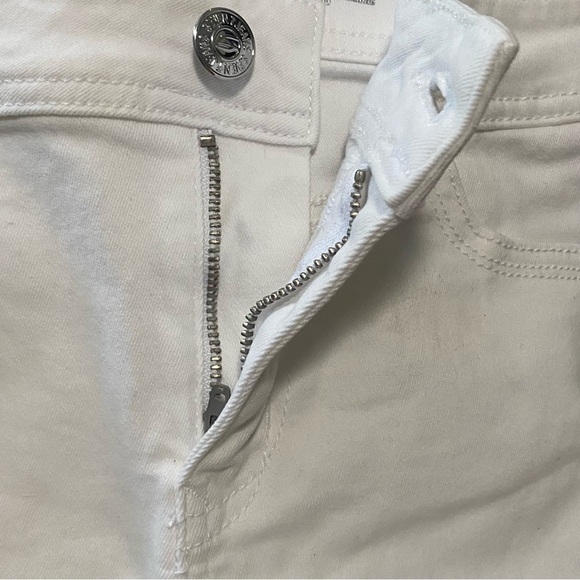 SEVEN 7 Womens White Denim 5 Pocket Shorts Size 8 - Picture 5 of 12